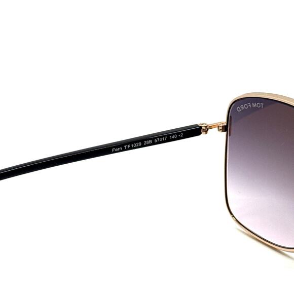 New, TOM FORD Fern Sunglasses TF1029 28B Authentic - Picture 8 of 12